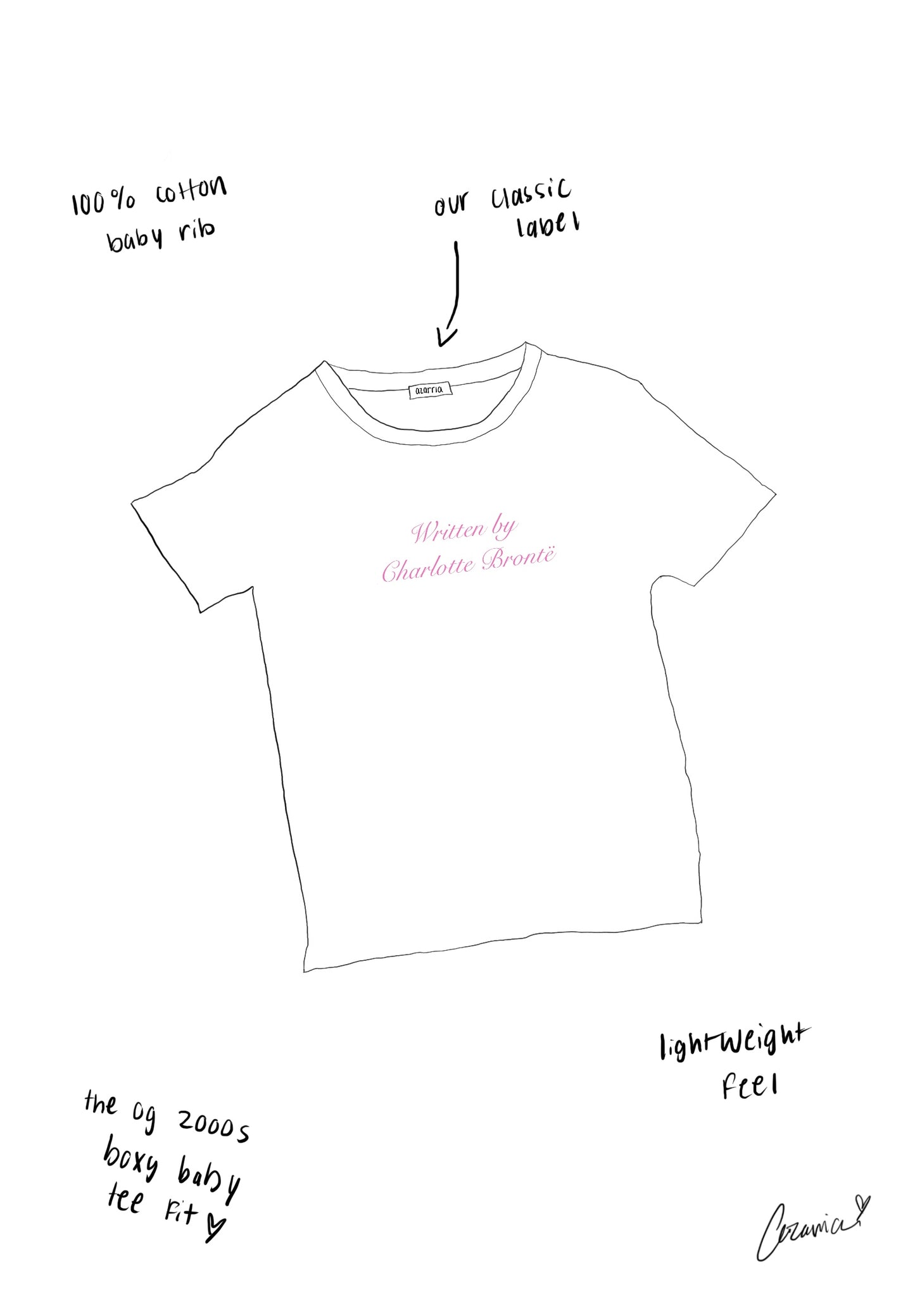 Brontë Baby Tee