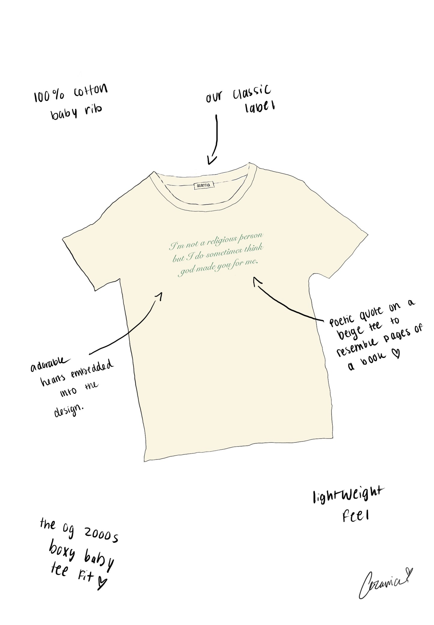 Normal People Baby Tee