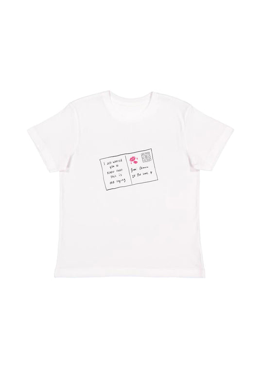 "Lost Postcards" Baby Tee