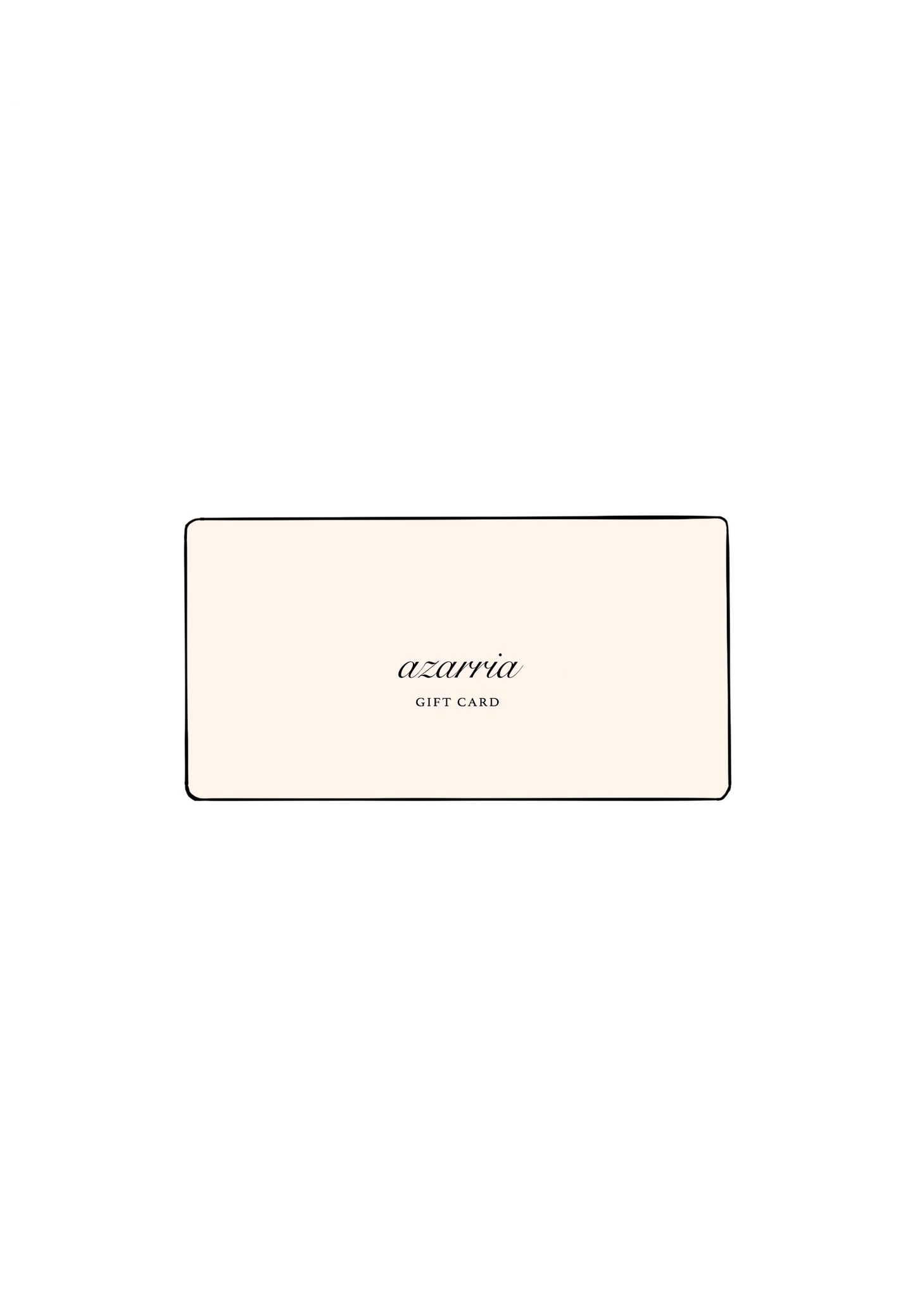 Azarria Gift Card