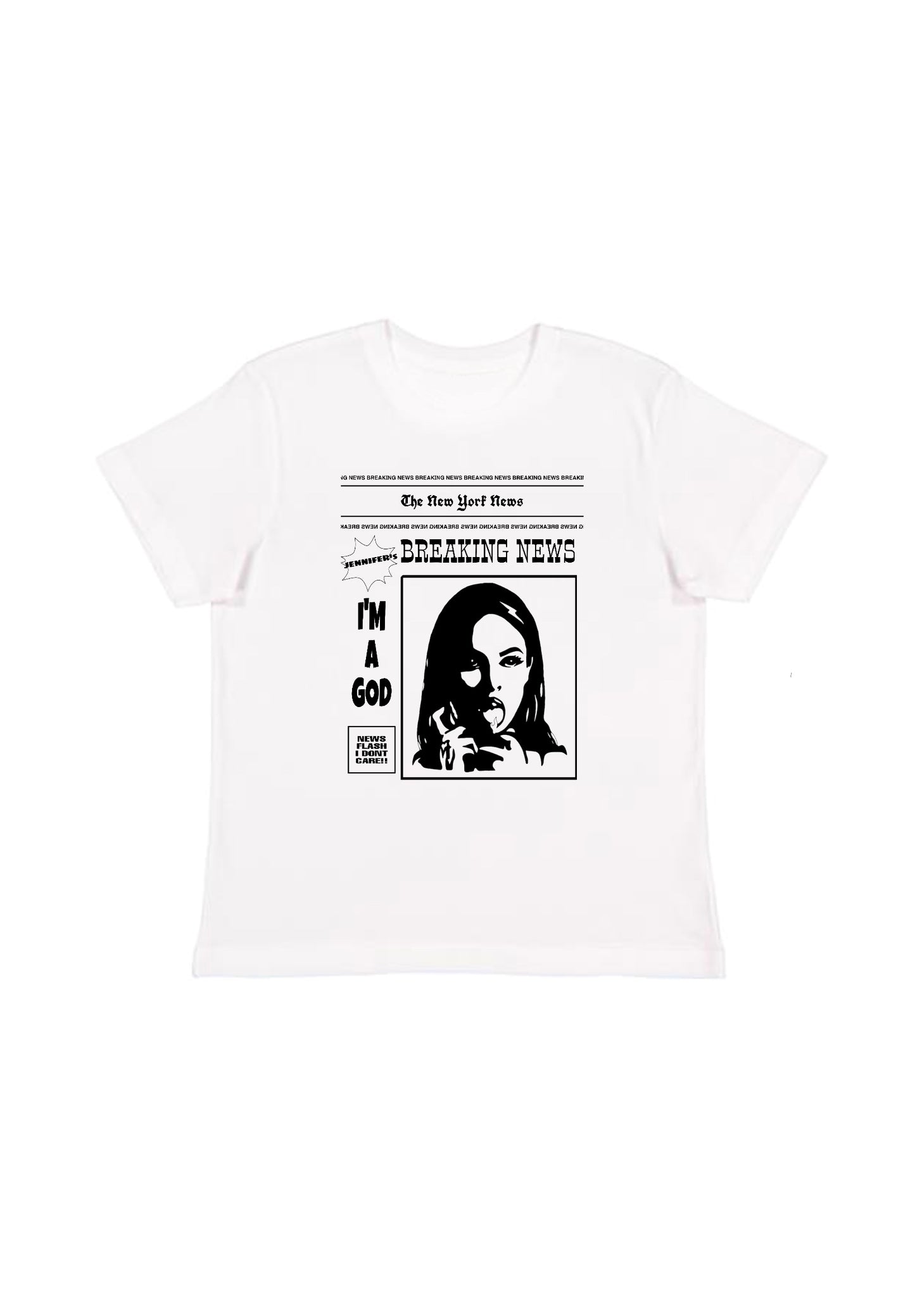 News Flash Baby Tee