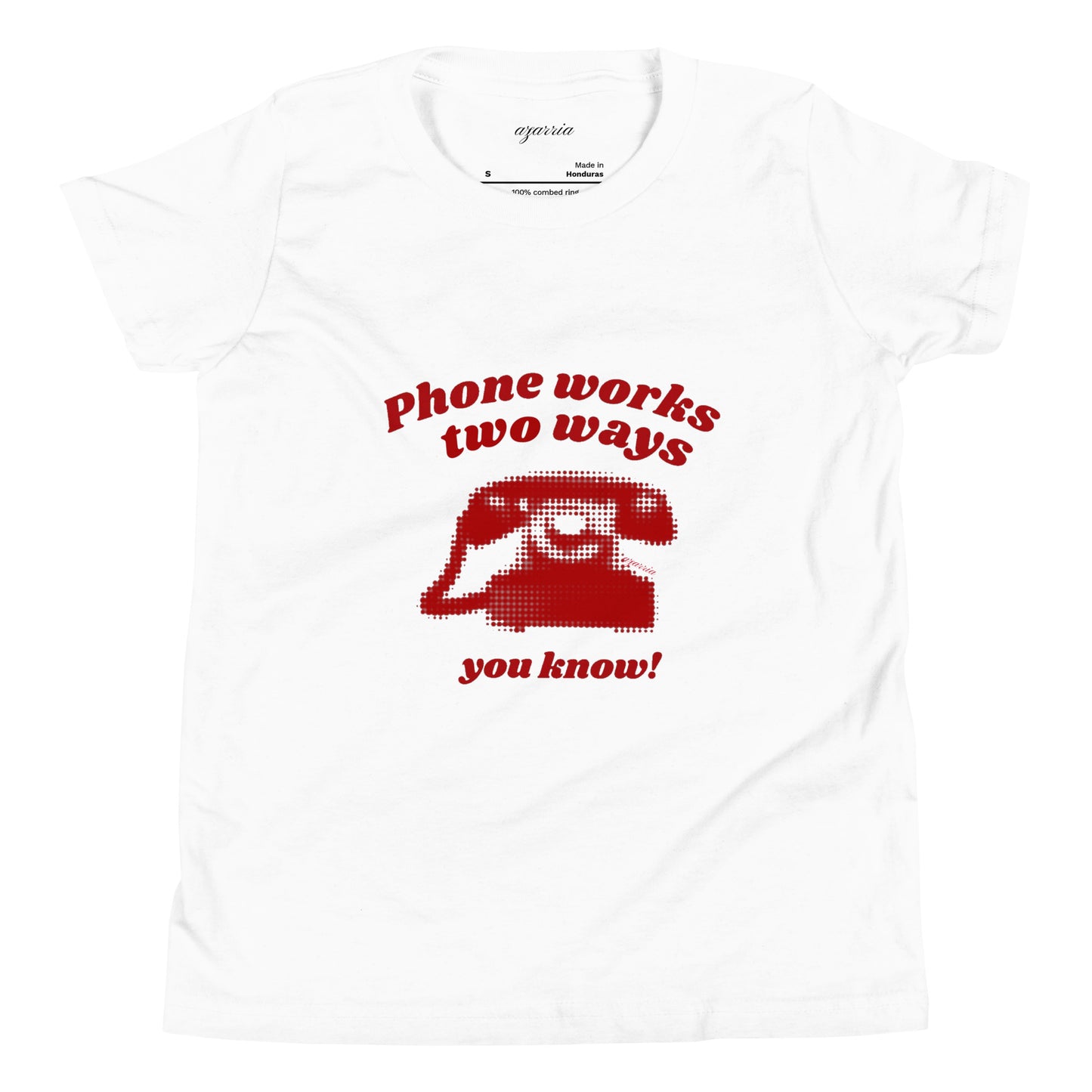 Phone Works Two Ways Baby Tee