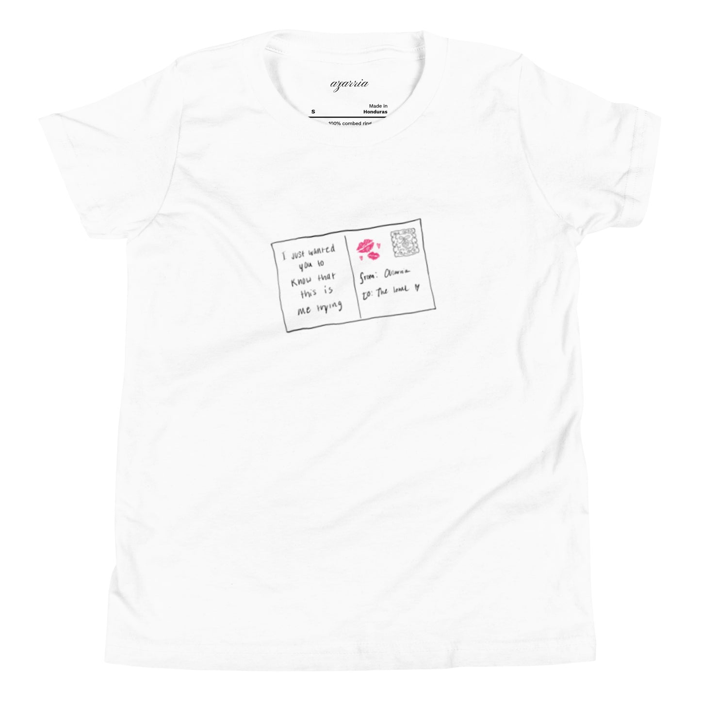 "Lost Postcards" Baby Tee