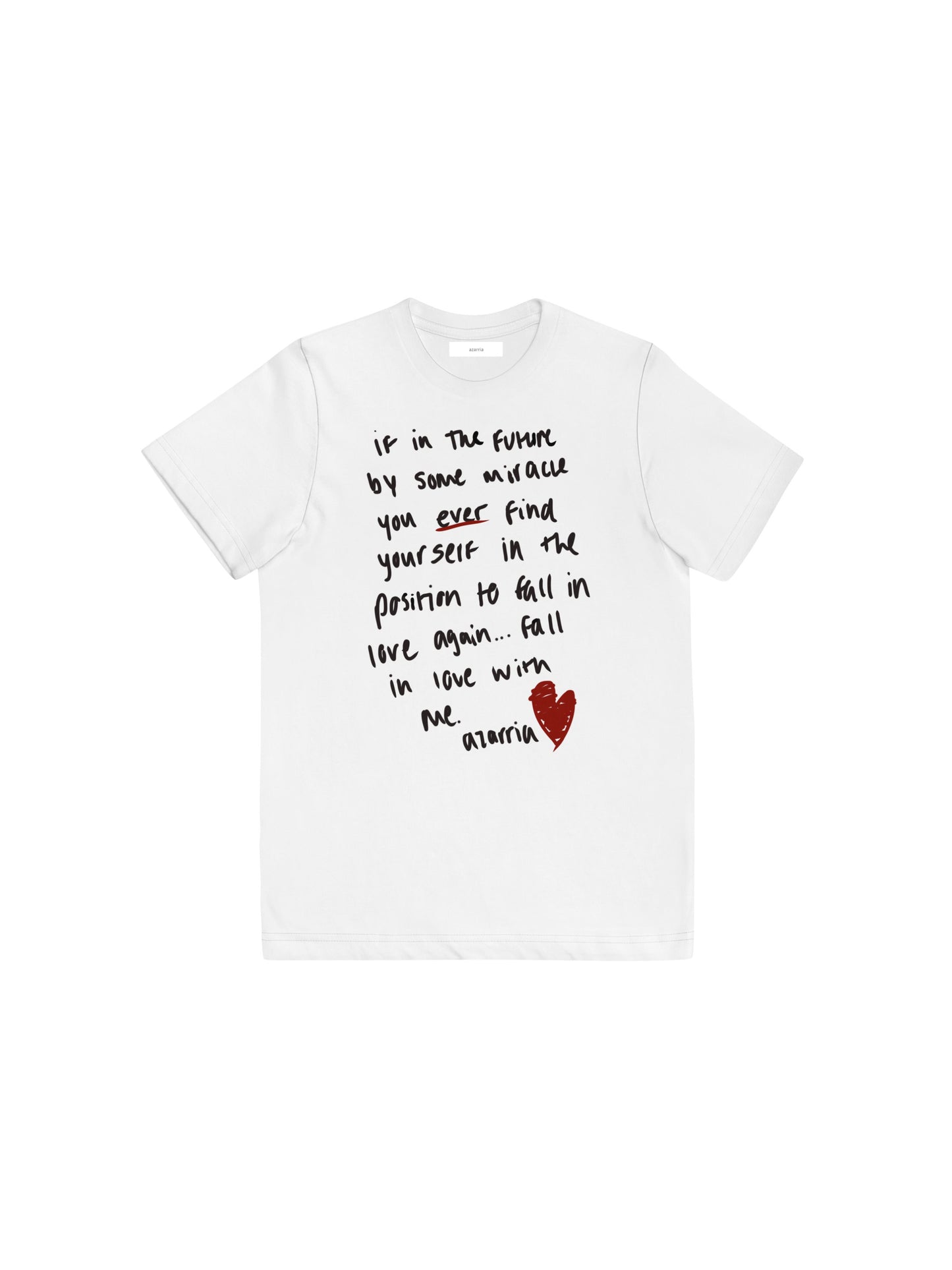 Fall in Love With Me Baby Tee